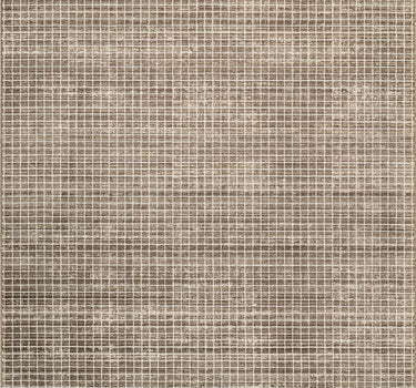 Austin Micro Checkered Washable Brown Rug