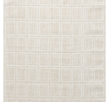 Burke Checkered Cream Rug