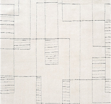 Oliver Geometric Cream Rug