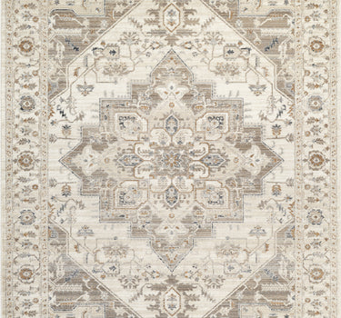 Alara Vintage Geometric Beige Rug