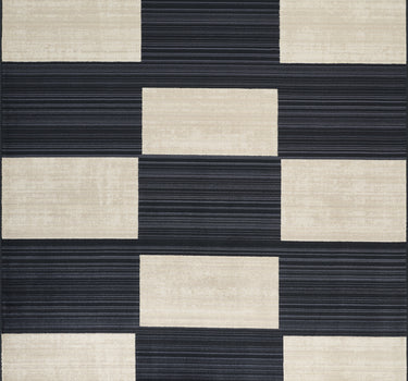 Austin Checkered Blue Rug