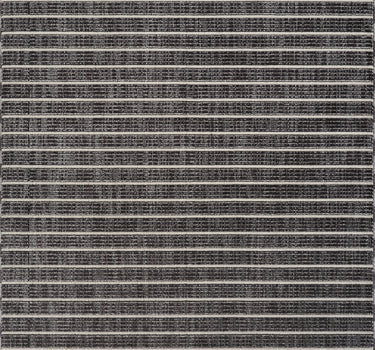 Burke Textured Striped Grey Rug