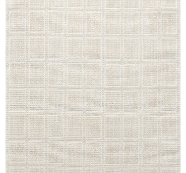 Burke Checkered Cream Rug
