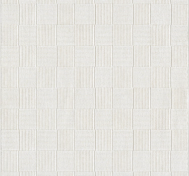 Luca Checkerboard Textured Cream Rug