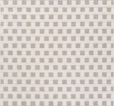 Luca Grid Textured Cream Rug