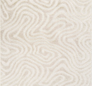 Nomad Sculpted Swirl Beige Rug