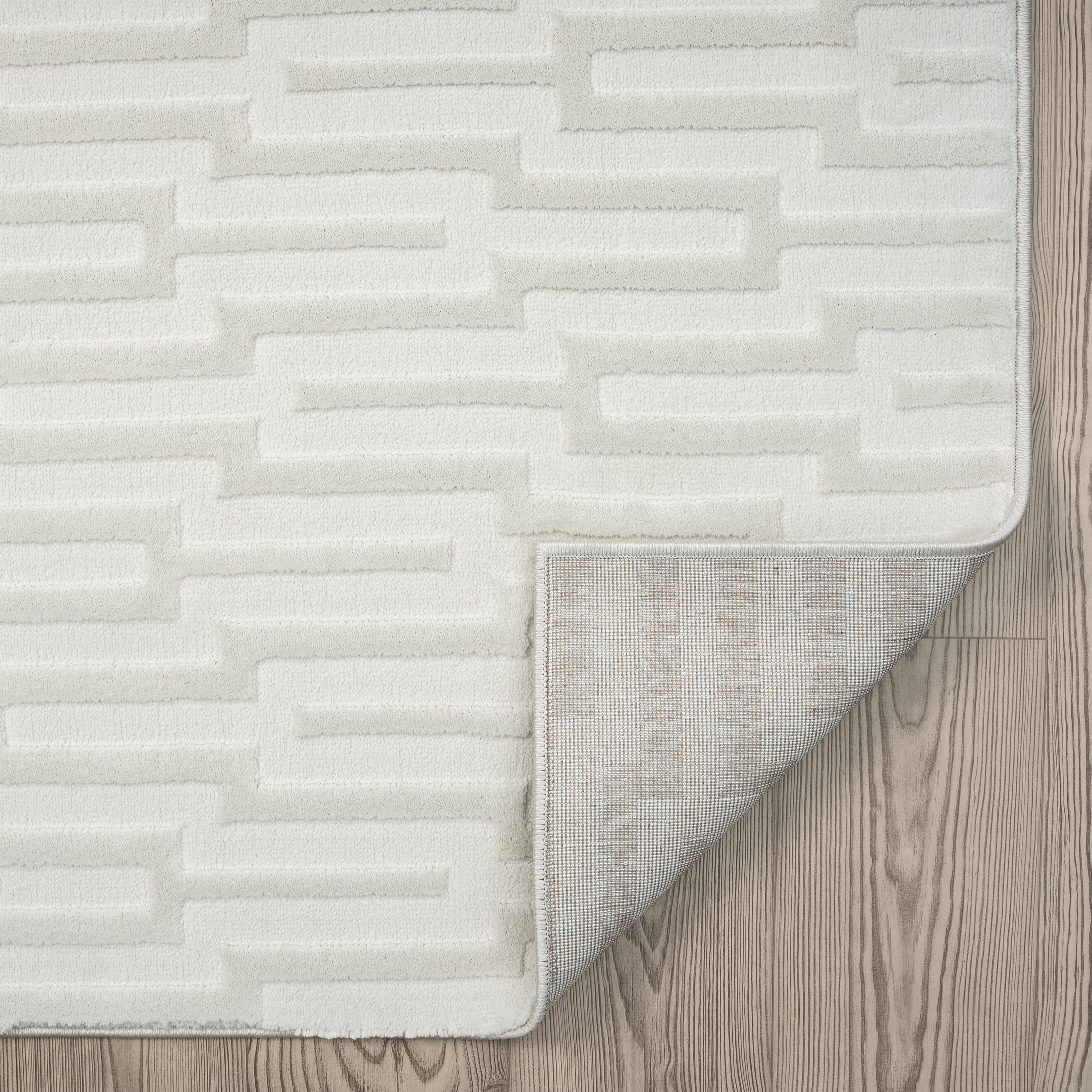 Neutral Abstract Rug Cream Neutral Geometric Cream Rug – Abanirugs