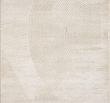 Neutral Geometric Beige Rug