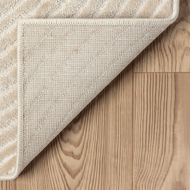 Neutral Geometric Beige Rug