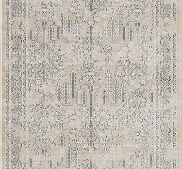 Savoy Vintage Garden Floral Beige Rug