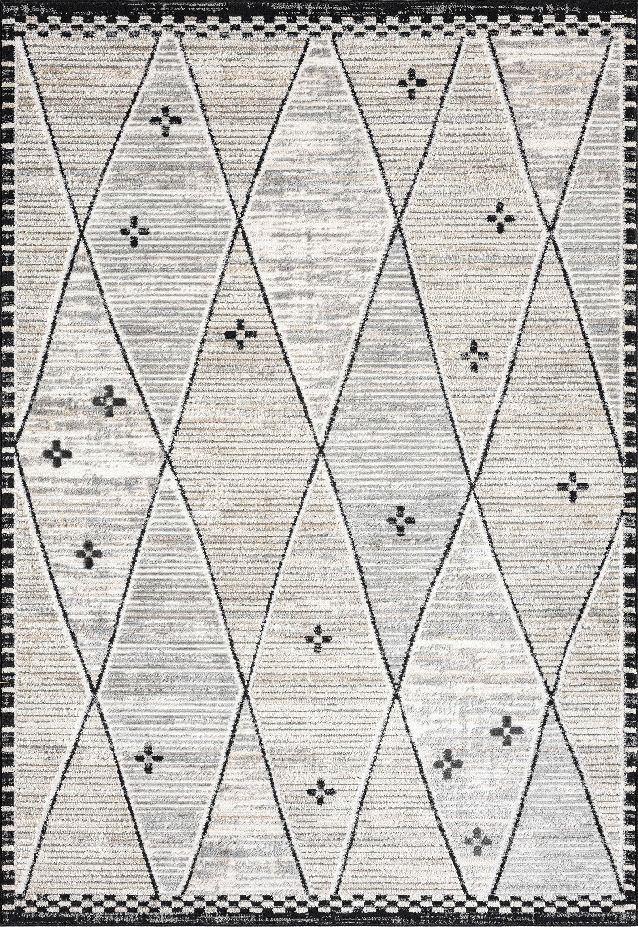 Arabic Rug Grey Viva Moroccan Grey Rug – Abanirugs
