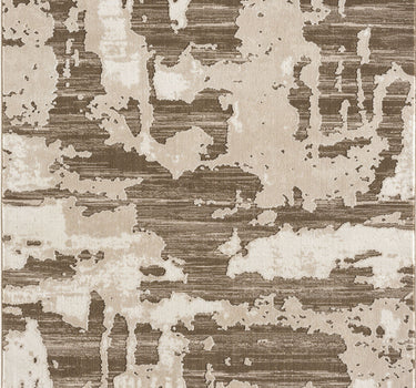 Terra Abstract Brown Rug