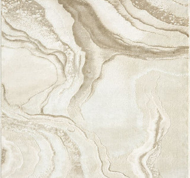 Glam Abstract Beige Rug