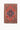 Red Bohemian 4 x 5 Rug Geometric Vintage Wool Rug