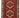 Red Southwestern 6x9 Rug Geometric Design Bright Red with Beige Green Medallions Hand Knotted Antique Wool Rug
