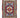 Colorful 3x5 Rug Geometric Pattern Red Blue Green Area Rug Entryway Small Rug Wool Hand knotted