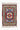 Colorful 3x5 Rug Geometric Pattern Red Blue Green Area Rug Entryway Small Rug Wool Hand knotted