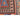 Colorful 3x5 Rug Geometric Pattern Red Blue Green Area Rug Entryway Small Rug Wool Hand knotted