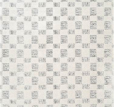 Oliver Checkered Cream Rug
