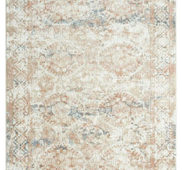 Aria Traditional Faded Cream Rug