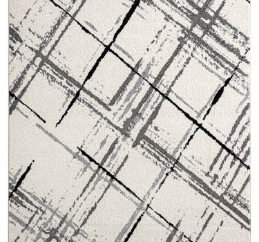 Casa Crosshatch Cream Rug