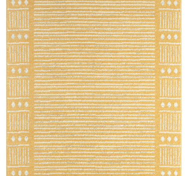 Casa Horizontal Lines Yellow Rug