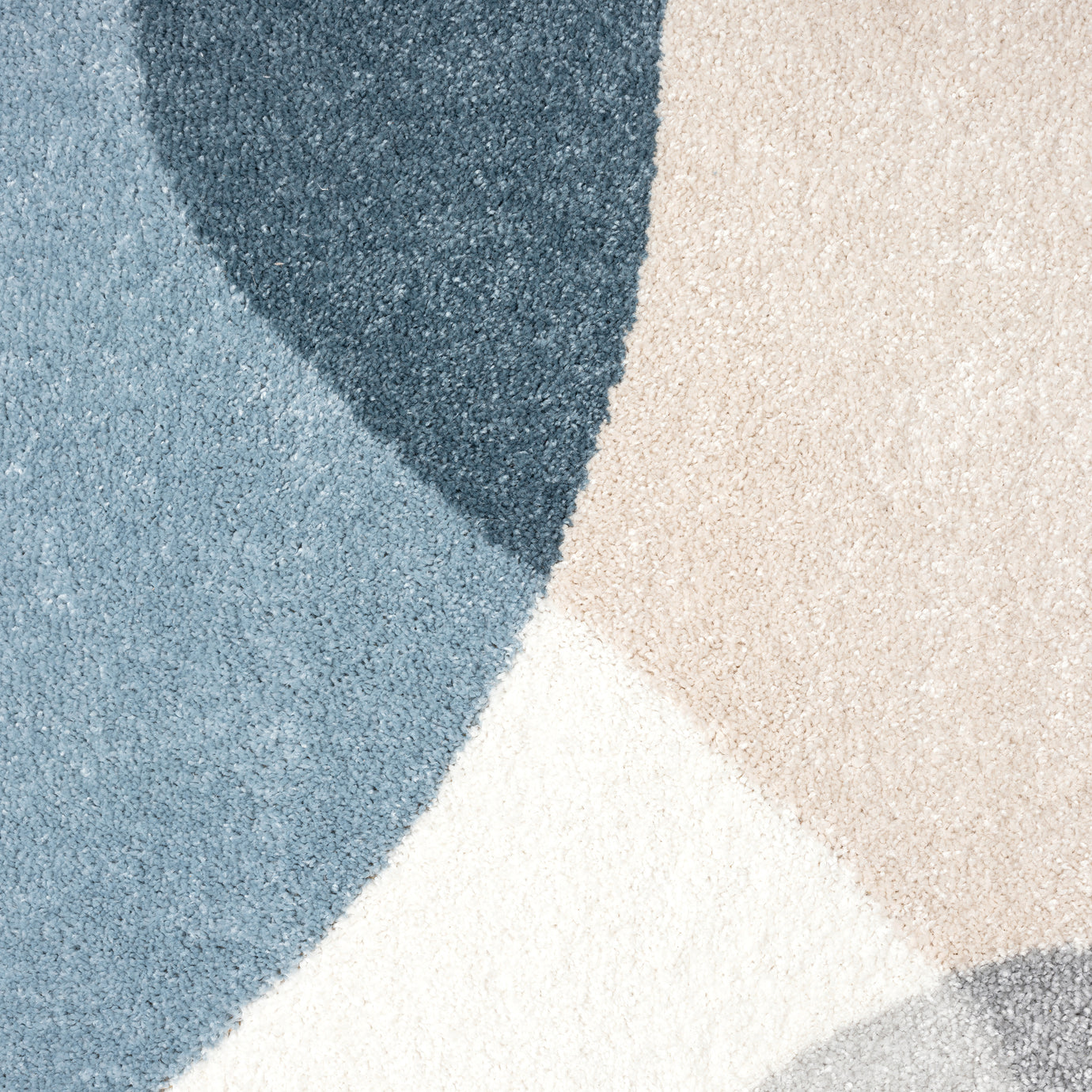 Deco Abstract Blue Rug – Abanirugs