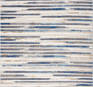 Dunes Striped Grey Rug
