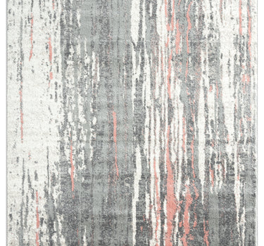 Laguna Drip Lines Pink Rug