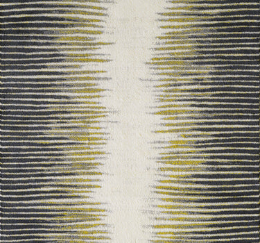 Laguna Abstract Striped Yellow Rug