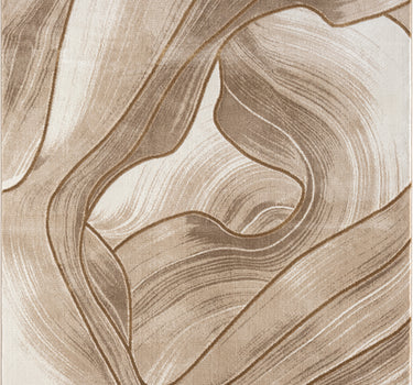 Luna Ribbon Brown Rug