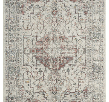 Milas Traditional Vintage Cream Rug