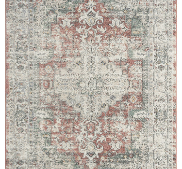 Milas Bold Vintage Red Rug