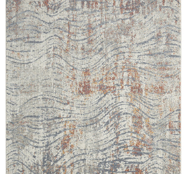 Milas Vintage Swirl Beige Rug