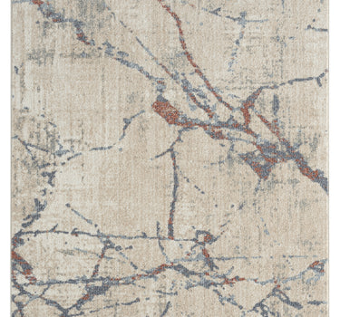 Milas Fractured Vintage Beige Rug