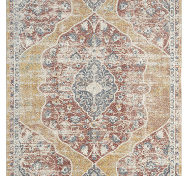 Milas Traditional Vintage Red Rug