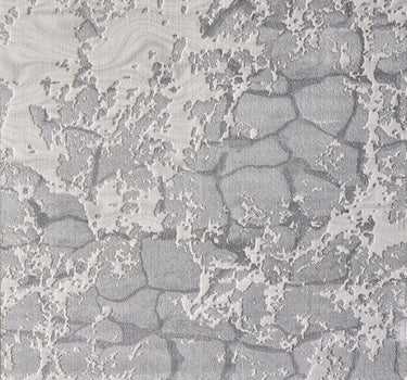 Nova Abstract Marble Stone Grey Rug