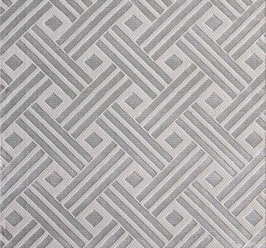 Nova Geometric Grey Rug