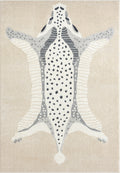 Nuevo Animal Print Beige Rug