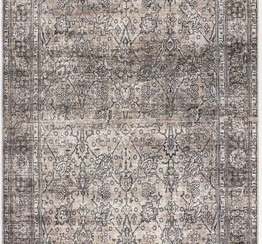 Paloma Brown Vintage Washable Rug
