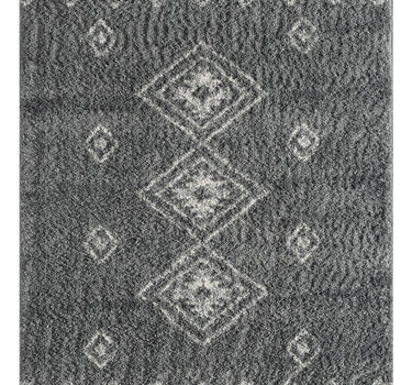 Willow Tribal Shag Grey Rug