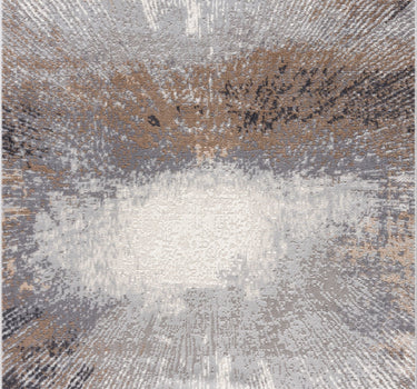 Dunes Sunburst Brown Rug